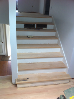 Stairs - Sanded